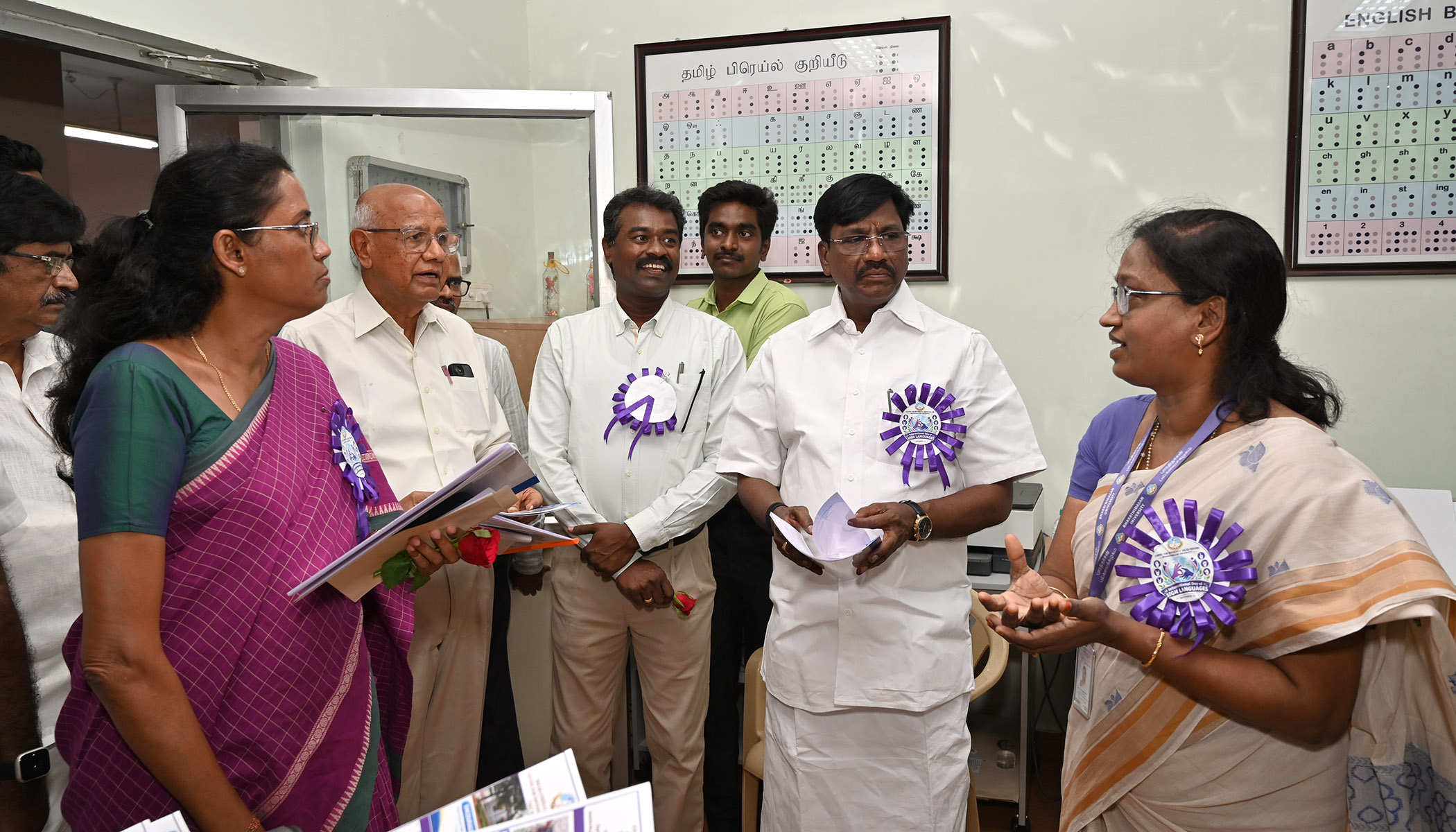 Honble Higher Education Minister's Visit