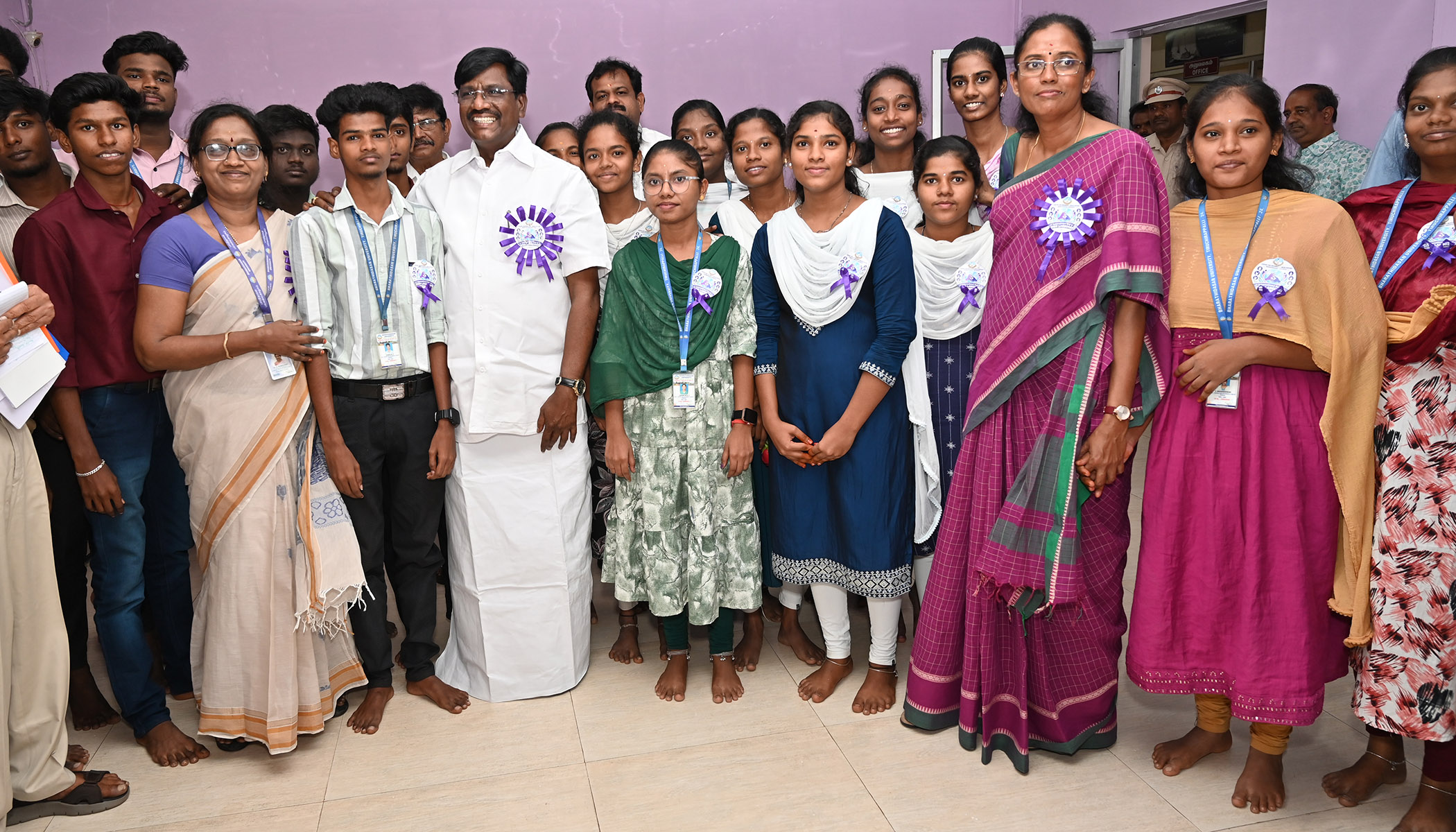 Honble Higher Education Minister's Visit