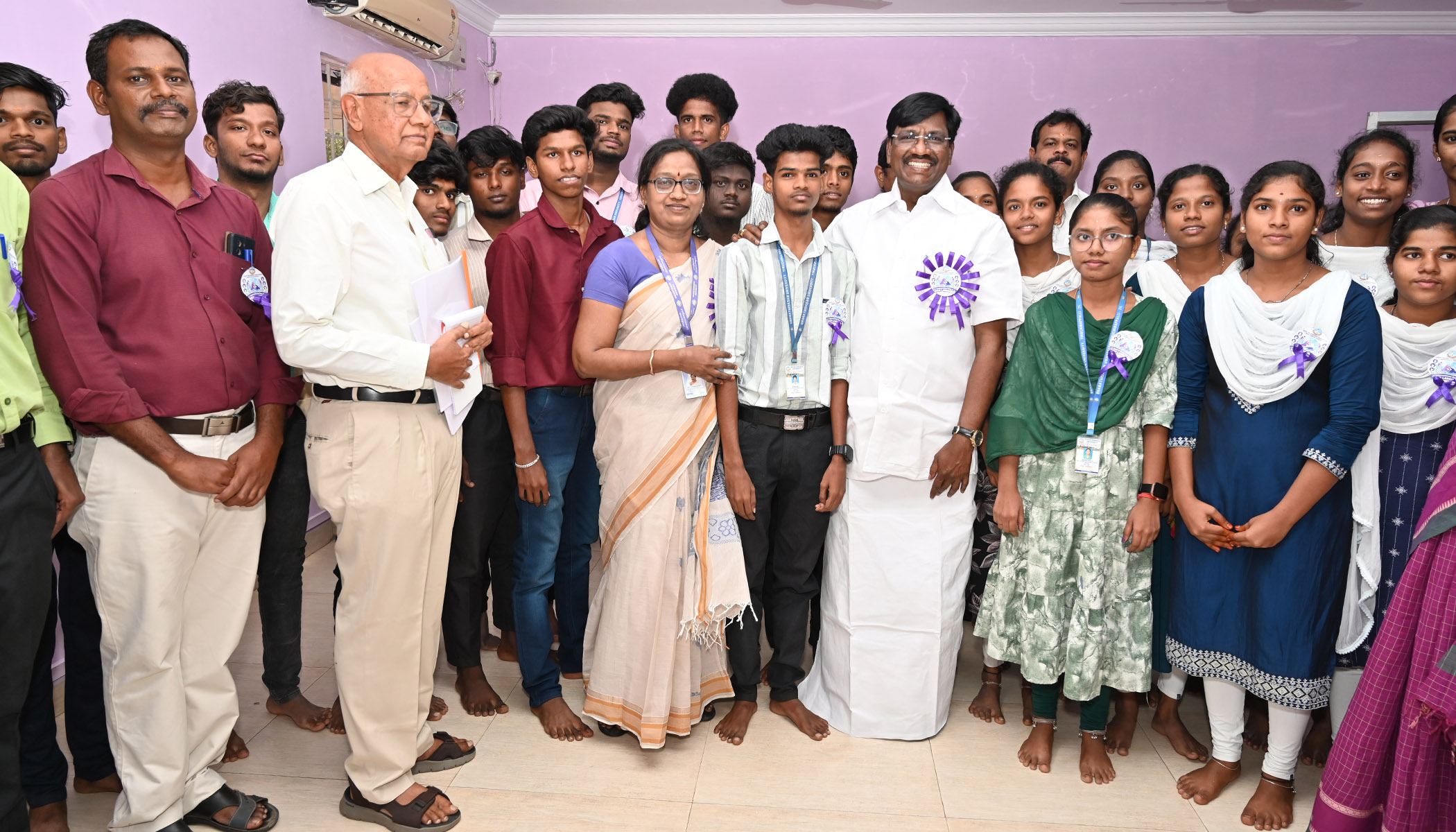 Honble Higher Education Minister's Visit